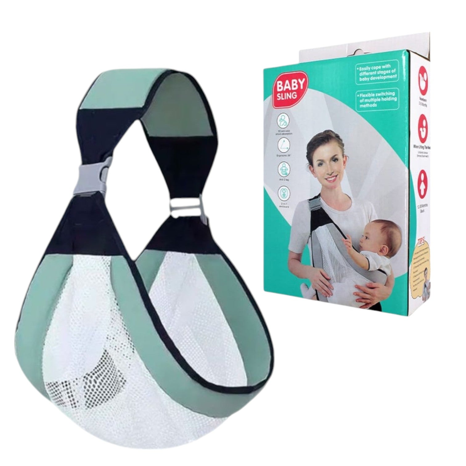 Cargador Fular Soporte Porta Bebes