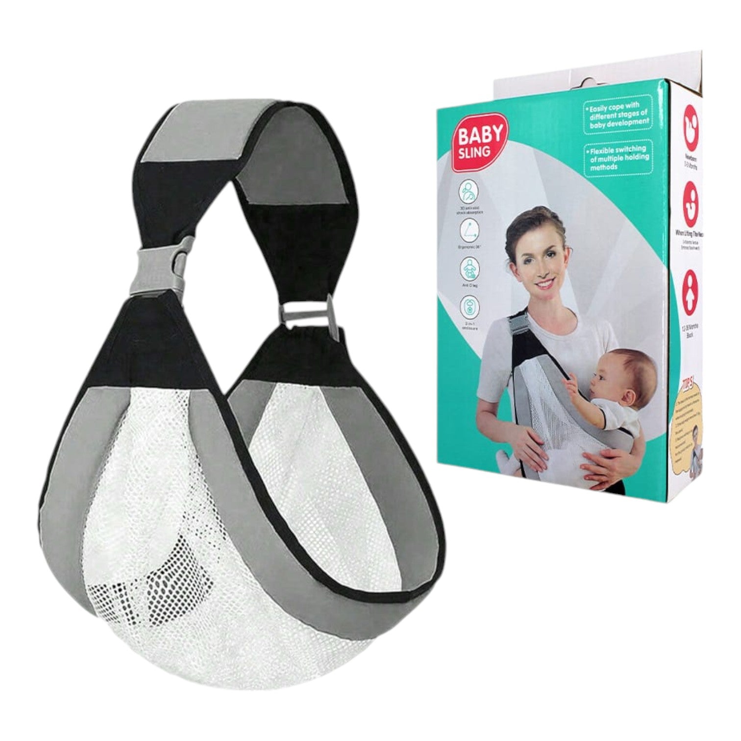 Cargador Fular Soporte Porta Bebes