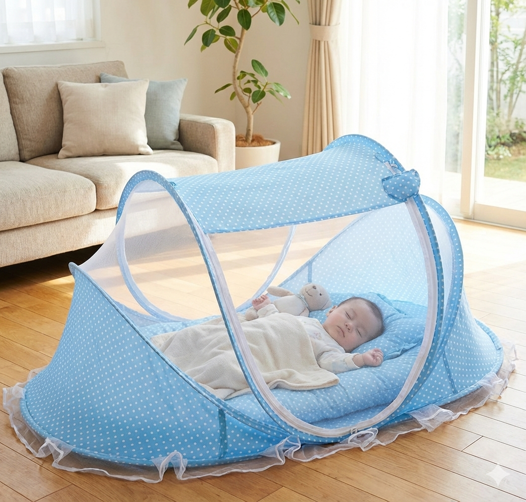 Cuna Anti-Mosquitos: Sueño Seguro